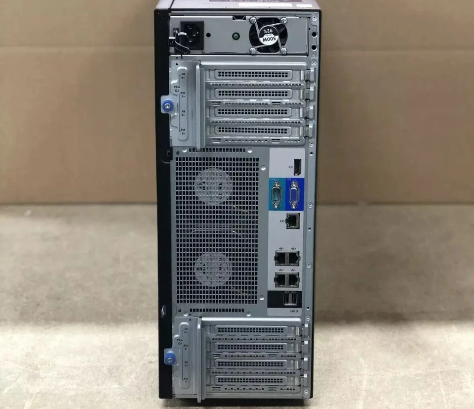 HPE ML350 Gen10 2x 8260 Platinum 48-Cores 768GB RAM 2x 480GB SSD Tower Server - Image 2 of 2