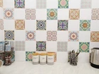 Mosaic Tile Stickers, 100mm x 100mm, 24 or 48 Pack  Kitchen Bathroom 4 Inch C3