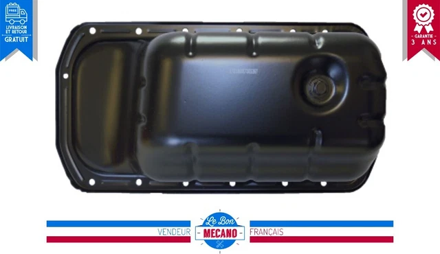 Carters à huile noirs pour moteur d'automobile