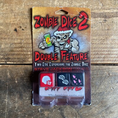 Zombie Dice 2 Double Feature Erweiterung - Steve Jackson Spiele - Neu