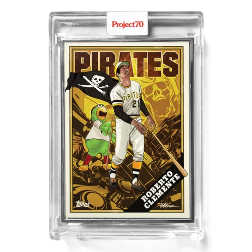 2021 Topps Project 70 1988 Roberto Clemente by Quiccs #332 Artist Proof AP 18/51