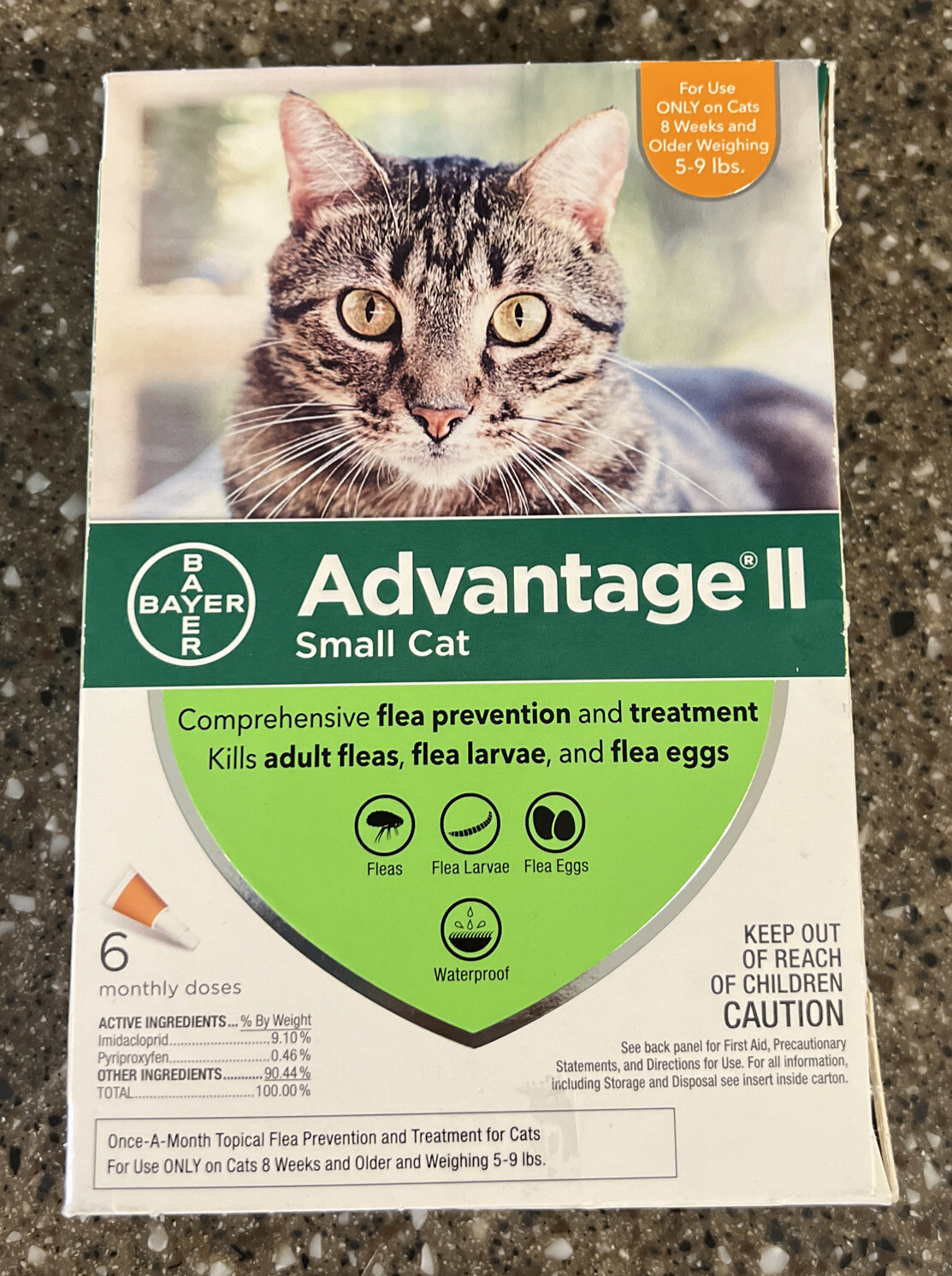 advantage small cat 6 pack