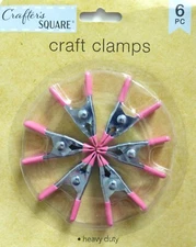 Crafter's Square CRAFT CLAMPS Set of 6 ~ Qty 1