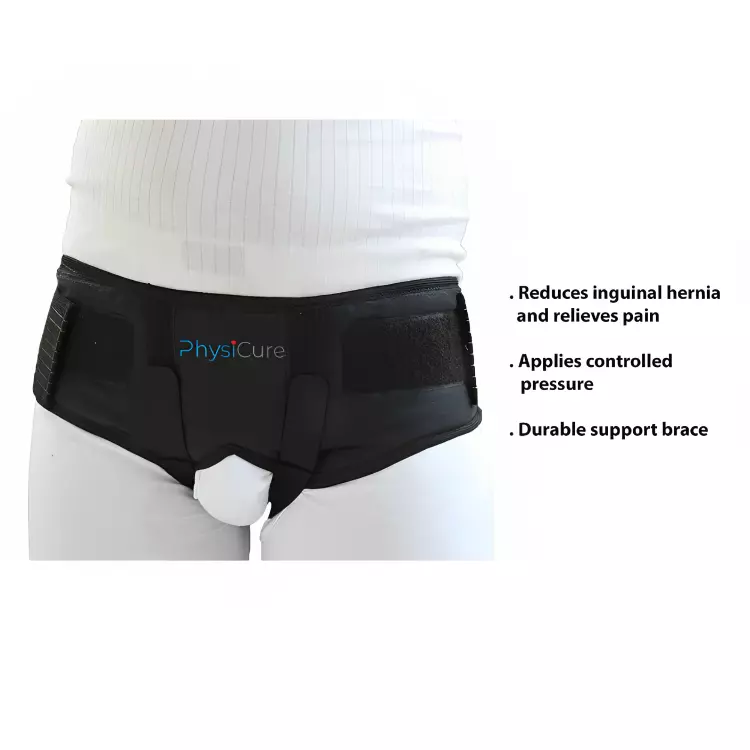 Inguinal Hernia Support Belt Double Groin Hernia Pain Relief Truss