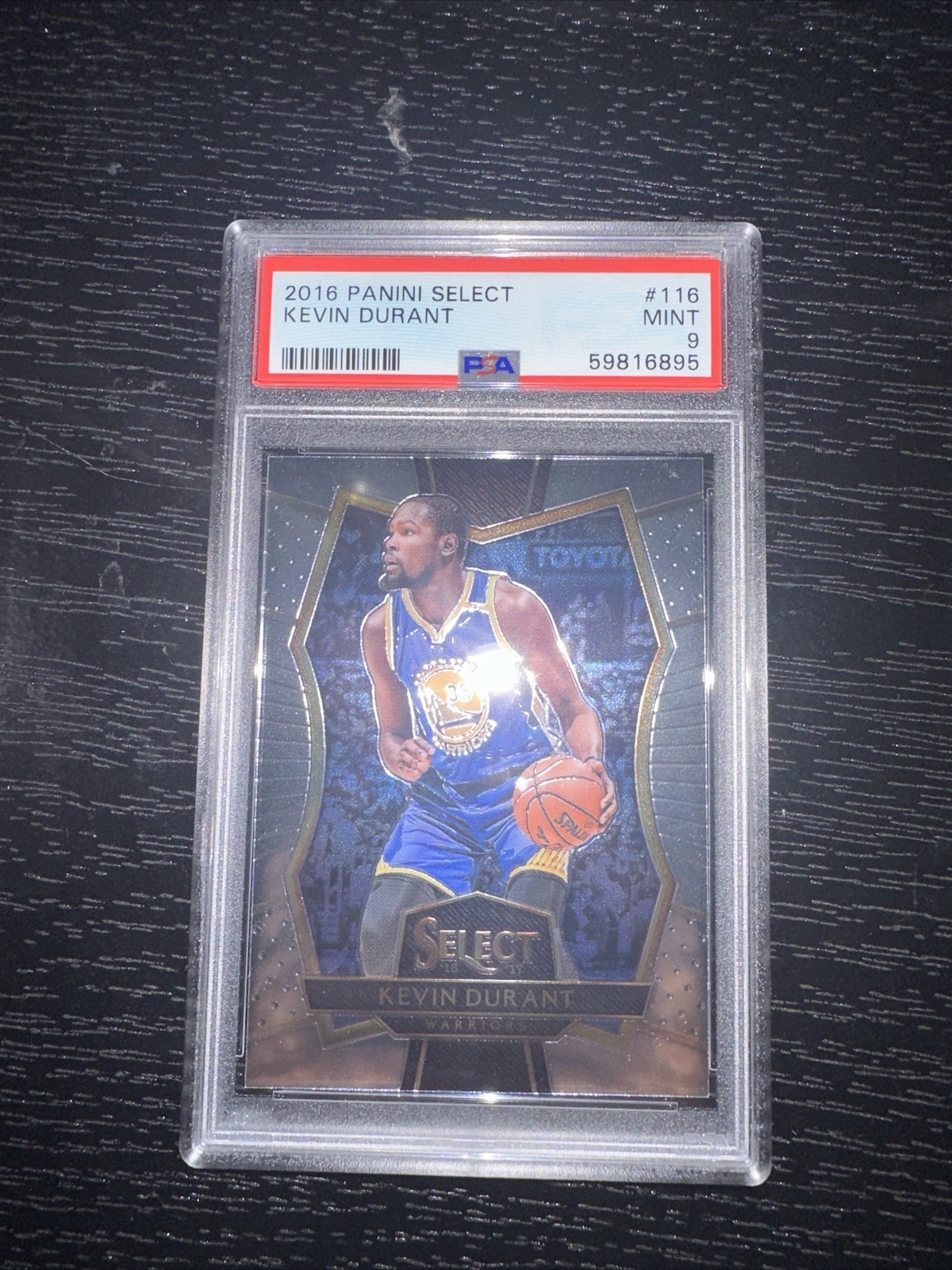 Kevin Durant 2016 Panini Select  #116 PSA 9