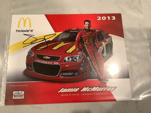 JAMIE MCMURRAY AUTOGRAPHED 2006 FORD FUSION CROWN ROYAL OWNERS DIECAST & CARD - Picture 11 of 12