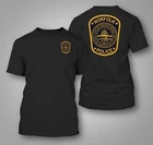 Norfolk Police Department -  Custom Men's Back and front T-Shirt Tee