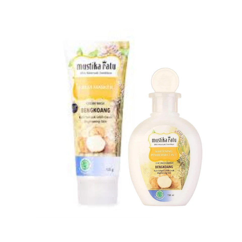 [MUSTIKA RATU] Jicama Cream Mask 125gr + 2in1 Jicama Face Cleanser 150ml - Image 3 of 4