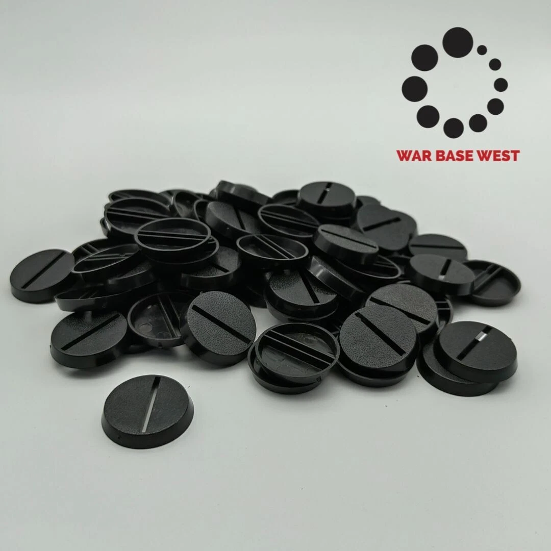 AK interactive Round Base 50mm Plastic Wargame Bases - 5x - AK1104