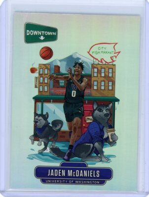 【レア期間限定出品・3/5 RC ジャーナン】Jaden Mcdaniels 2020/21 Panini Prizm Draft Picks Downtown #D-9 Jaden