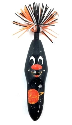 COURAGE New Kooky Klickers "Galaxy" Pen Krew 56 #369 Belt Clip Fun Party Pens The Kookys