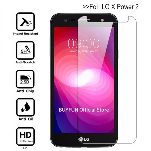 Nandu ZenGlass Pellicola Protettiva Flessibile Per LG X Power 2 – Durezza 9H, Anti-impronta, Made In Germany