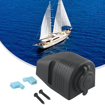 Car Boat Cigar Lighter Socket Power Plug Outlet Mount Accessories 12V