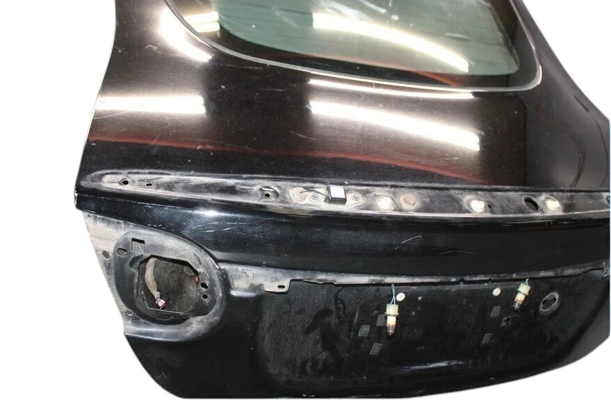 07-15 Jaguar XKR XK cupé tapa maletero puerta levadiza portón trasero escotilla carcasa negra OEM Foto 2 de 4