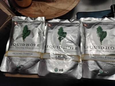 Liquid Hope Meal Replacement Organic Formula 24 pk EXP  May  2027