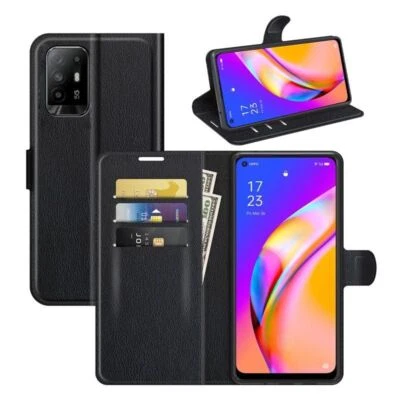 BETTERFON Oppo A94 5G Hülle Handy Tasche Handyhülle Wallet Case Klapptasche Etui