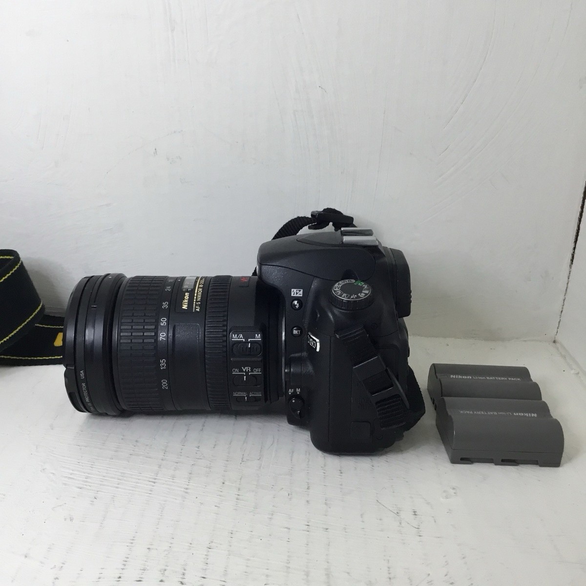 Nikon D80 Camera BM-7 Digital Camera w/ Nikon DX AF-S Nikkor Lens