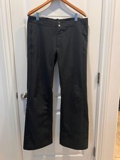 The North Face Black Soft Shell Ski Snowboard Pants Women's Size XL