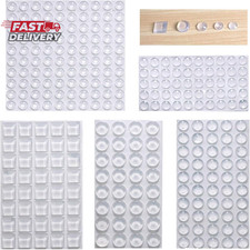 Cabinet Door Bumpers Clear Self Adhesive Noise Dampening Bumper Pads 272Pcs Sili