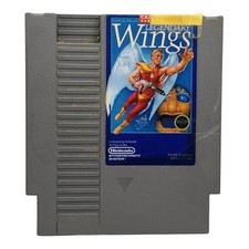 Legendary Wings NES Game Nintendo Capcom 1988 Shooter Action Adventure VTG Retro