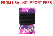 Goody Ouchless Hair Elastics No Pull, No Breakage, Tangle-Free Hold for Thick,