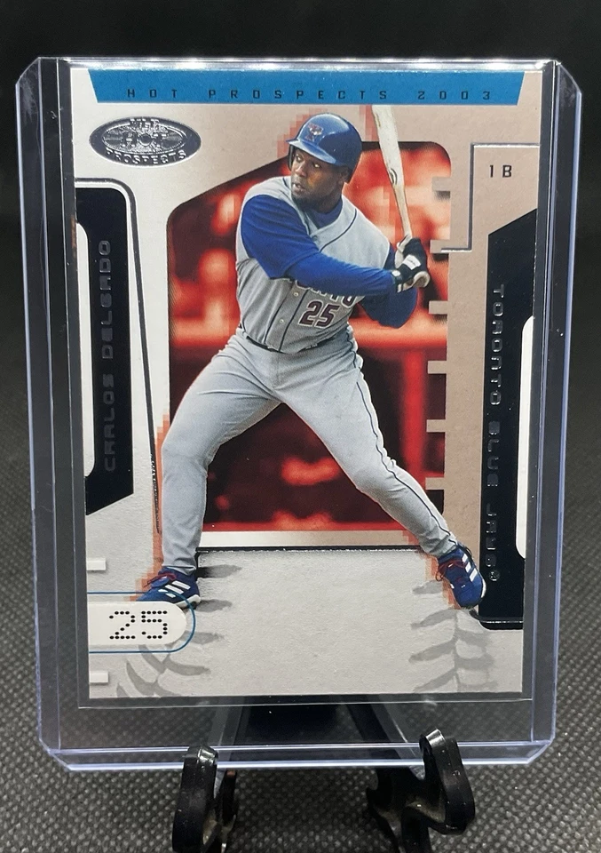 2003 Fleer Hot Prospects #73 Carlos Delgado - Toronto Blue Jays - Image 3 of 3