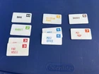 9 Vintage Fisher Price Little People Mail Pieces 1-7 Main Street COMPLETE