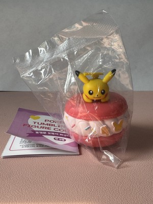 Korea Gacha Pokemon Tumbling Doll Figure Pikachu
