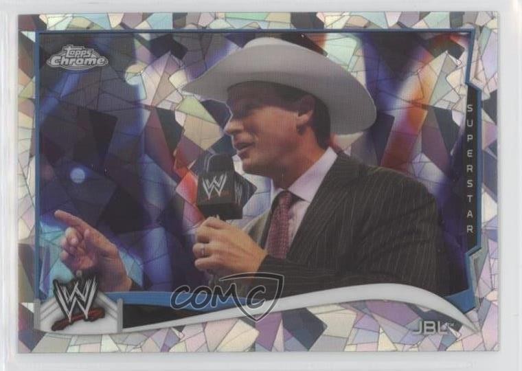 2014 Topps Chrome WWE Atomic Refractor John Bradshaw Layfield JBL #72 0p1e
