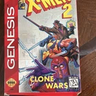 X-Men 2: Clone Wars  - SEGA Genesis, Complete CIB - Tested