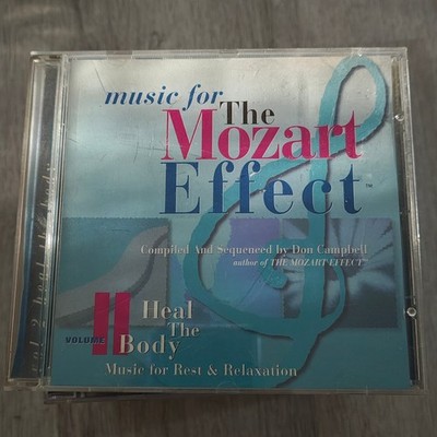 The Mozart Effect Volume II Heal The Body CD 1999 Classical Relaxation Virgin