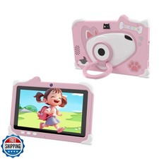 HOTTABLET Kids Tablet, 7" Android 12 Tablet for Kids, 4GB RAM 32GB ROM with C