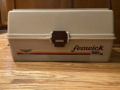 New Fenwick 1080 Tackle Box 3 tier dividers Zerust
