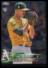 Daniel Mengden 2018 Topps Chrome Update Rookie Card!!. rookie card picture