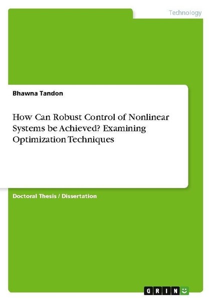 How Can Robust Control Of Nonlinear Systems Be Achieved? Examining Optimization-image