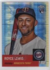 2022 Topps Chrome Platinum Anniversary Prism Refractor Royce Lewis #20 0i4k