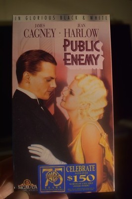 Public Enemy VHS 1989 James Cagney Jean Harlow Joan Blondell BRAND NEW