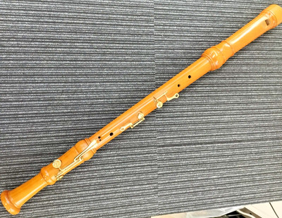 ① 希少 ZEN-ON ゼンオン 全音 テナーリコーダー 2300B バロック式