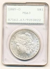 US Coin  1885-O   PCGS MS63  nice coin.................C50023