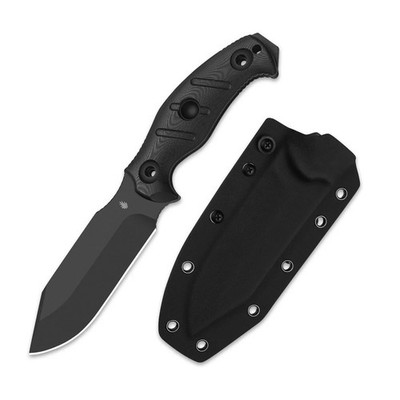Kizer Messer Sheepdog Survival Fahrtenmesser 1095 Stahl G10 Schwarz