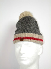 Roots Wool and Nylon Multicolor Pom-Pom Beanie