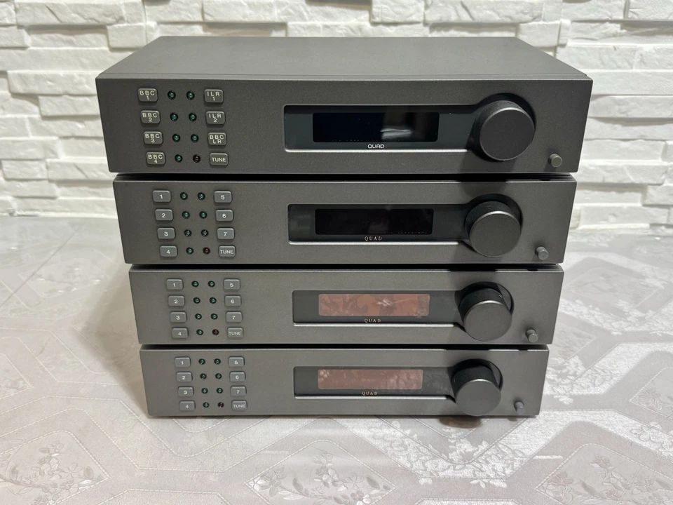 Quad FM4 Radio Tuner gebraucht alle 4 funktionsfähig Preis pro Stück High End - Bild 2 von 4