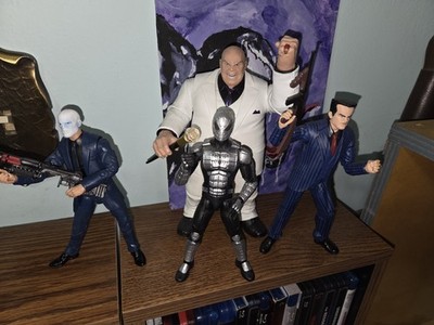 Marvel Legends Kingpin Baf, Hammer Head, Chameleon And Spider-Man
