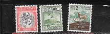 CEYLON SC#340-1,346 1958 MNH & MH OLD VINTAGE DEFINITIVE STAMP SET