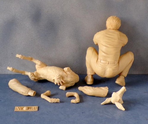 Jack Nicholson Wolf Cinema Arts Models - Rare Resin 1994 Werewolf Kit - Picture 6 of 7