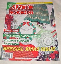 Magic Crochet Magazine October 1992 Number 80 - GOOD