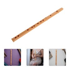 Recorder Instrument: F Key Detachable Recorder Flute - Resin Flat Mouthpiece