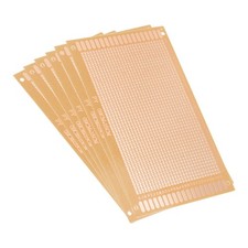 9x15cm Single Sided Stripboard Paper Printed Circuit Board Thickness 1.0mm 6pcs