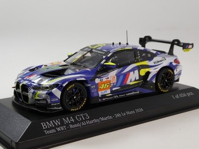 MINICHAMPS BMW M4 GT3 #46 V.Rossi Martin Al Harthy Le Mans 2024 1/43 410242446