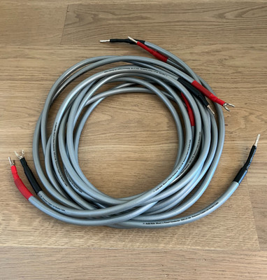 Audio Note ISIS LX168 - 4x 2m Kabel Set terminiert Spaten/Bananenstecker UVP ...